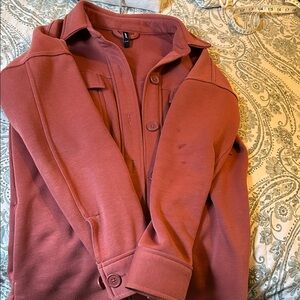 Women's Utility Jacket in Rust by [Brand]